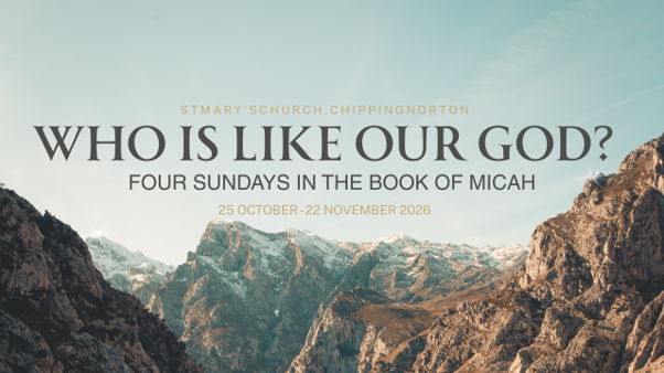 Who Is Like Our God - Four Sundays in the Book of Micah- A picture of mountains